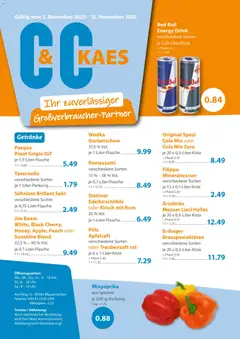 Vorschau von dem Prospekt des Geschäftes C&C, gültig ab dem 03.11.2025