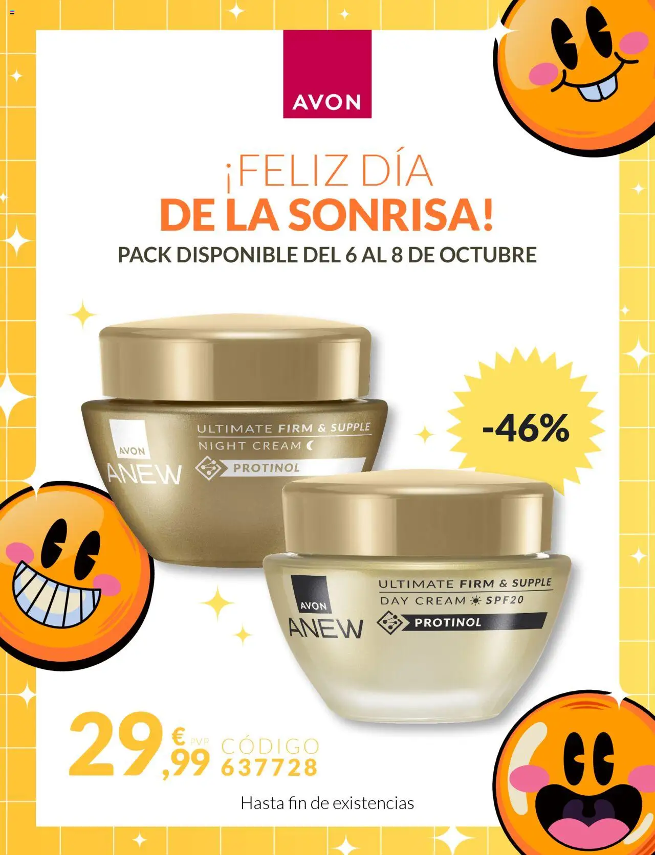 AVON catálogo Octubre 2025 - Día de la sonrisa