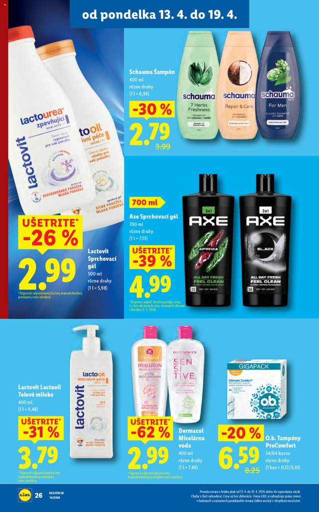 Nový Lidl leták od 13.04.