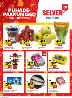 Selver kliendilehe eelvaade alates 2025.12.09