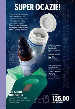 Previzualizarea de cataloage: Oriflame Catalog 17 2025 valabil de la 03.12.2025 | Pagina: 128