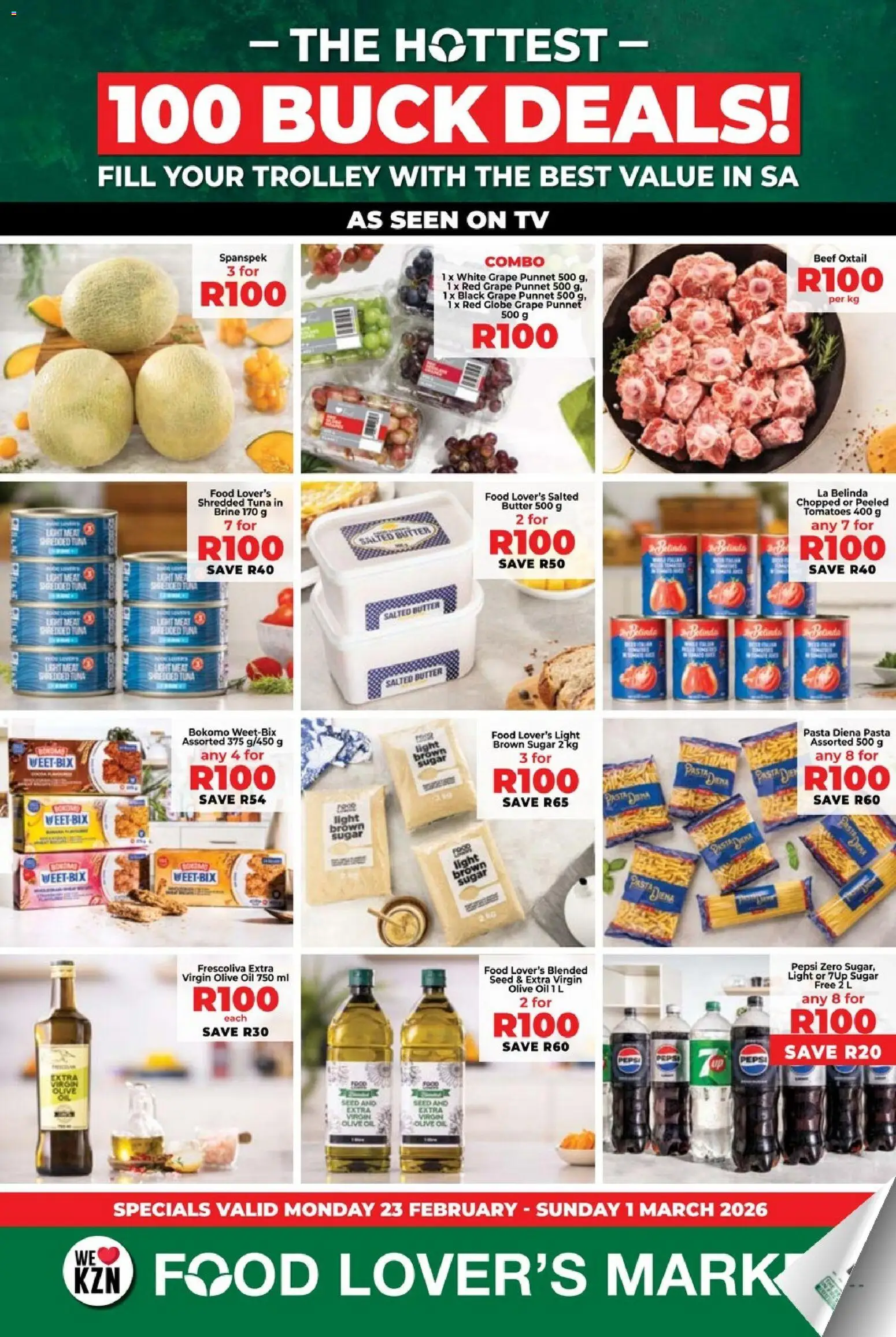Preview of Food Lover's Market flyer valid from 23/02/2026