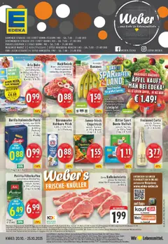 Vorschau von dem Prospekt des Geschäftes Edeka, gültig ab dem 19.10.2025