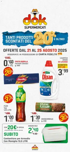 Anteprima dell'opuscolo Volantino Puglia dal negozio DOK valido da 21/08/2025