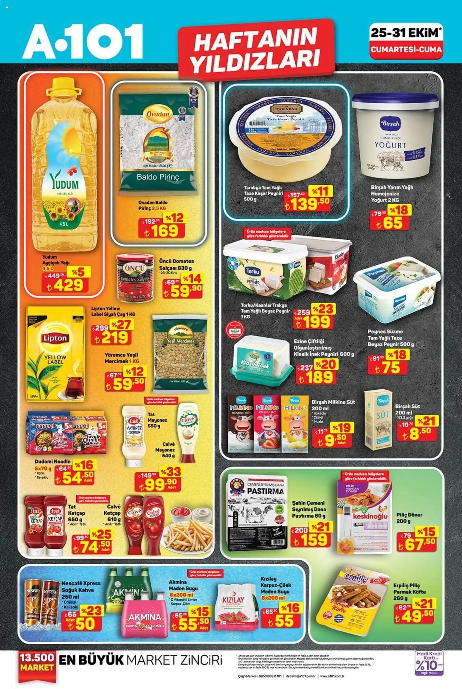 A101 Katalog (25 Ekim 2025) - Broşür bu hafta - Sayfa numarası 1