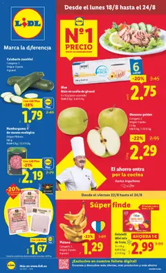 Vista previa del folleto de la tienda Lidl válido desde el 18/08/2025 