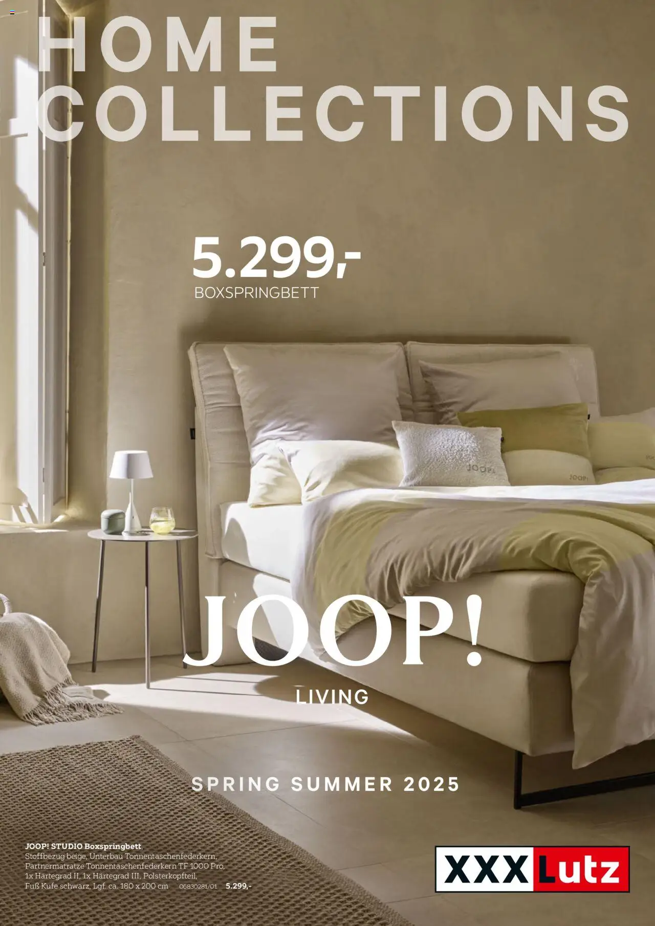 XXXL Lutz Home Collections (vom 18.08.2025 - 31.08.2025) - Boxspringbett