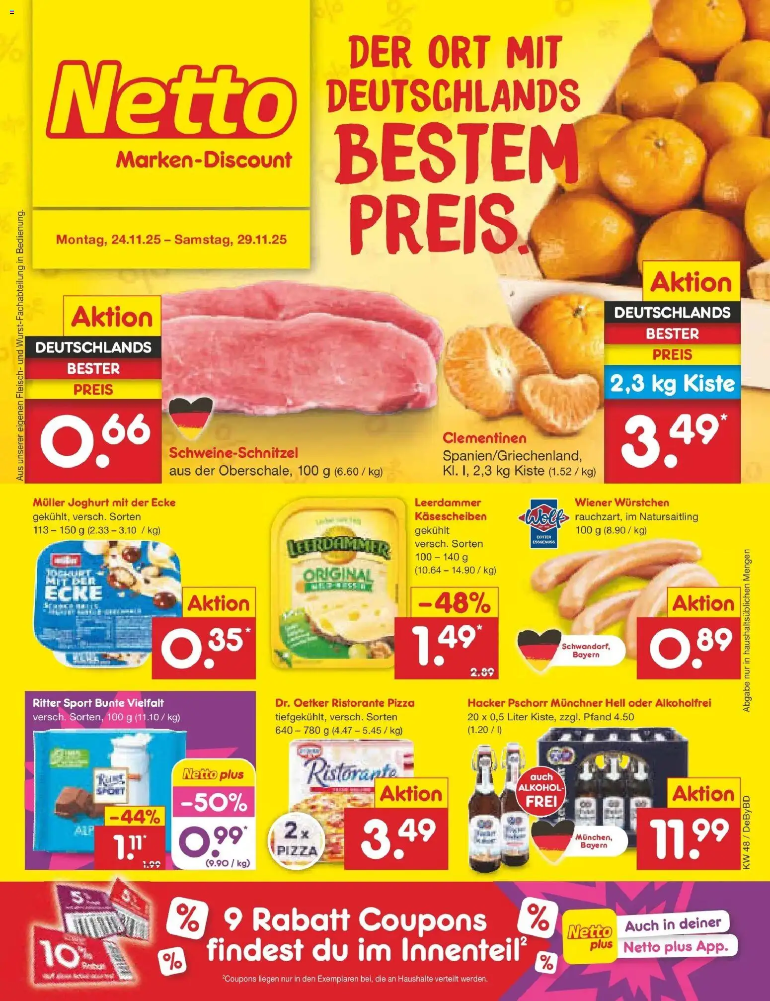 Vorschau von dem Prospekt des Geschäftes Netto Marken-Discount, gültig ab dem 24.11.2025