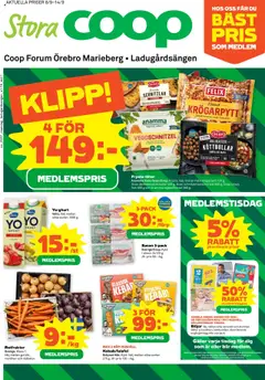 Förhandsgranska reklamblad Jägersro från butik Coop Forum gäller från 08/09/2025