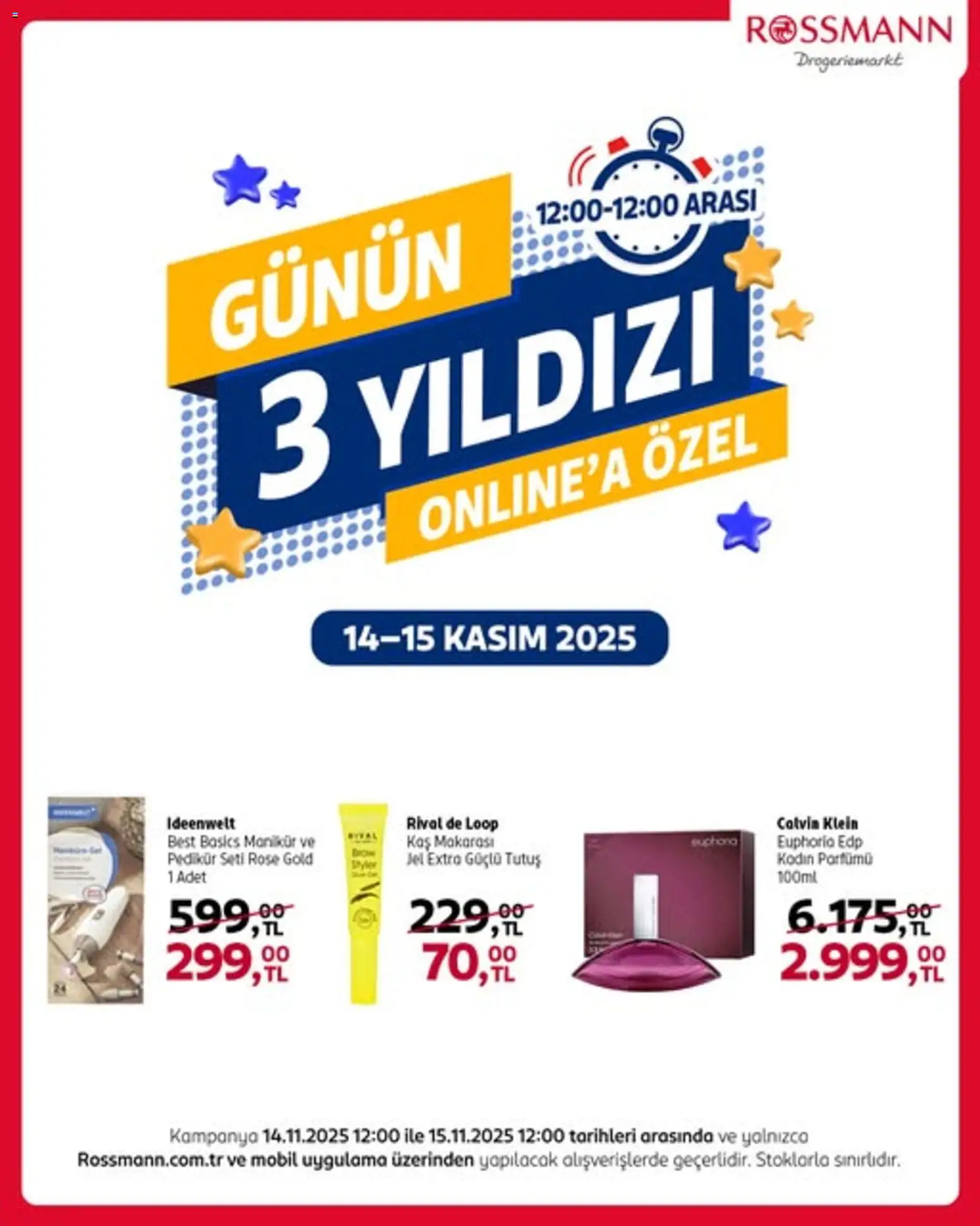 Rossmann Indirim 14.11.2025 - Broşürünün önizlemesi