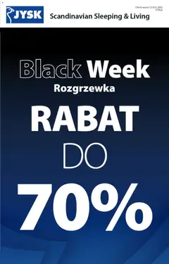 Pogląd gazetki "Black Friday" ze sklepu JYSK ważnej od 12.11.2025