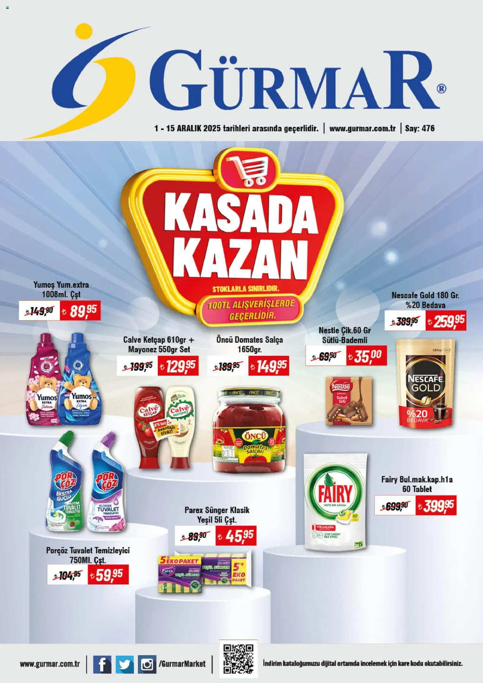 Gürmar Katalog 01.12.2025 - Broşürünün önizlemesi