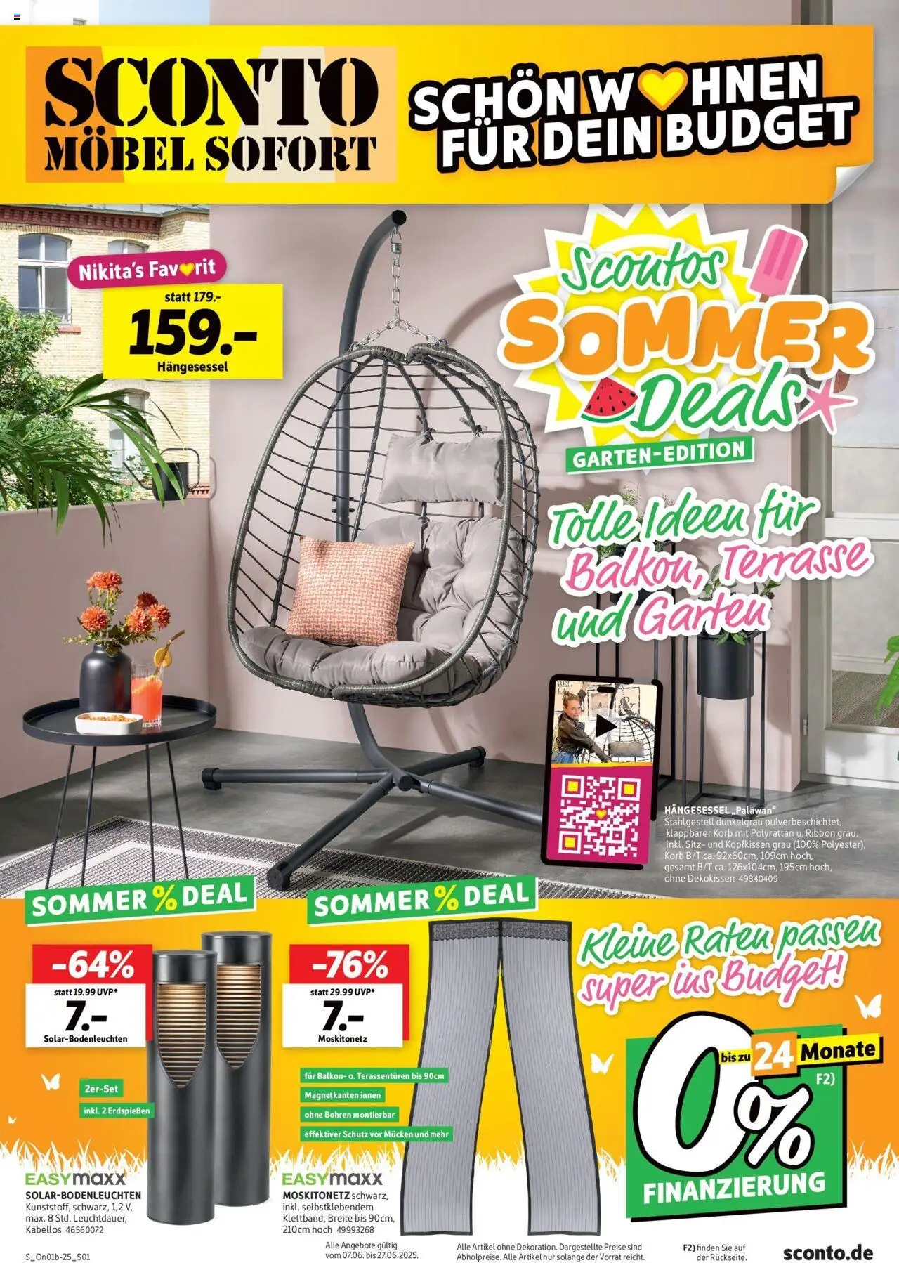 Sconto SCONTO: Prospekt (vom 07.06.2025 - 27.06.2025) - Korb, Kopfkissen