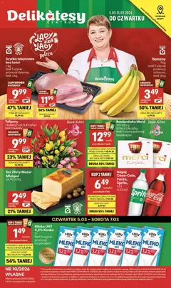 Pogląd gazetki "Delikatesy Centrum gazetka - Sklepy Własne" ze sklepu Delikatesy Centrum ważnej od 05.03.2026