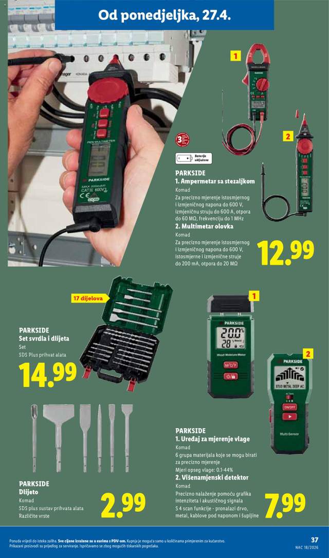 Novi Lidl katalog od 27.04.