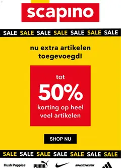 Voorbeeld van Sale folder van winkel Scapino geldig vanaf 05-01-2026