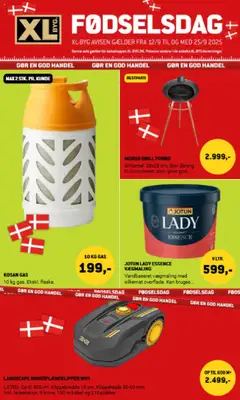 Eksempel på tilbudsavis Tilbudsavis fra butik XL-BYG gyldig fra 12/09/2025