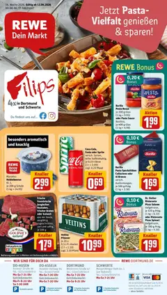 Vorschau von dem Prospekt des Geschäftes Rewe, gültig ab dem 12.04.2026