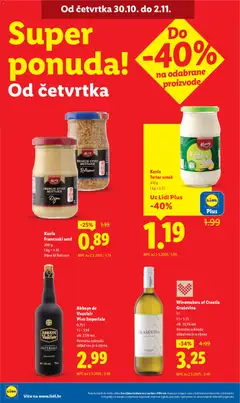Pregled letka Katalog trgovine Lidl vrijedi od 27.10.2025 | Stranica: 58