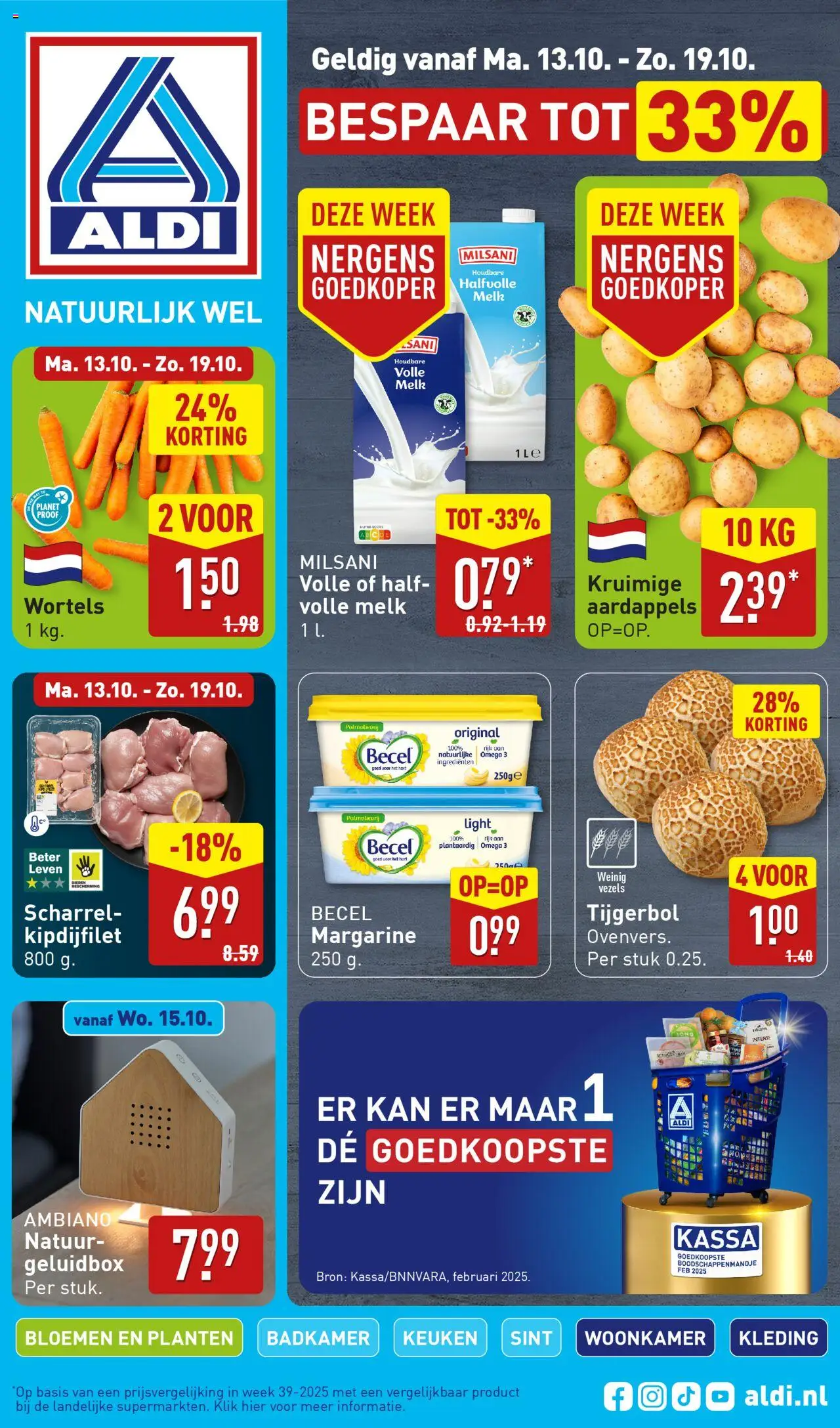 Aldi shop Folder week 42 geldig vanaf 13-10-2025 - Paginanummer 1