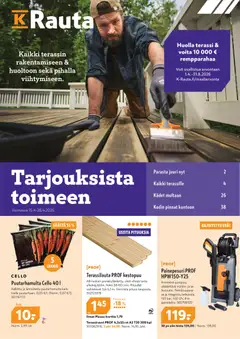 Kaupan K-Rauta K-Rauta tarjoukset esikatselu, voimassa 15/04/2026