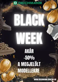Deichmann - Black Friday megtekintése, amely érvényes 2025.11.21.-től