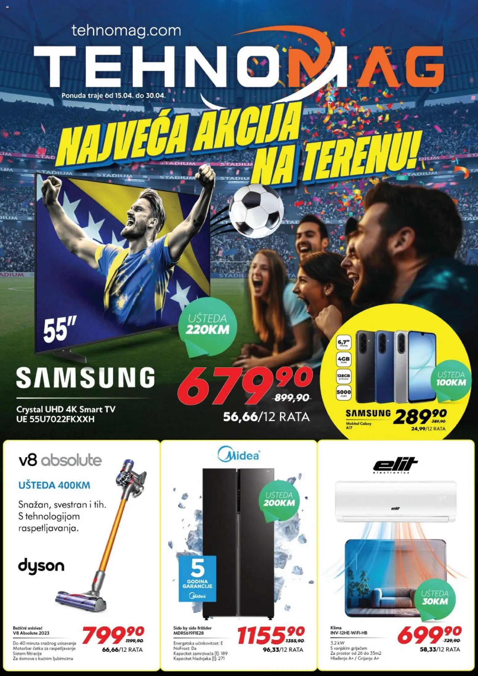 Pregled letka TehnoMag katalog trgovine TehnoMag vrijedi od 15.04.2026