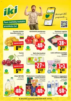 IKI parduotuvės leidinio Leidinys galiojančio nuo 2025.07.07 peržiūra