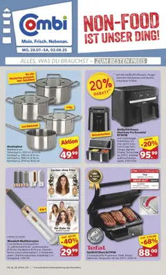 Vorschau von dem Prospekt des Geschäftes Combi, gültig ab dem 28.07.2025