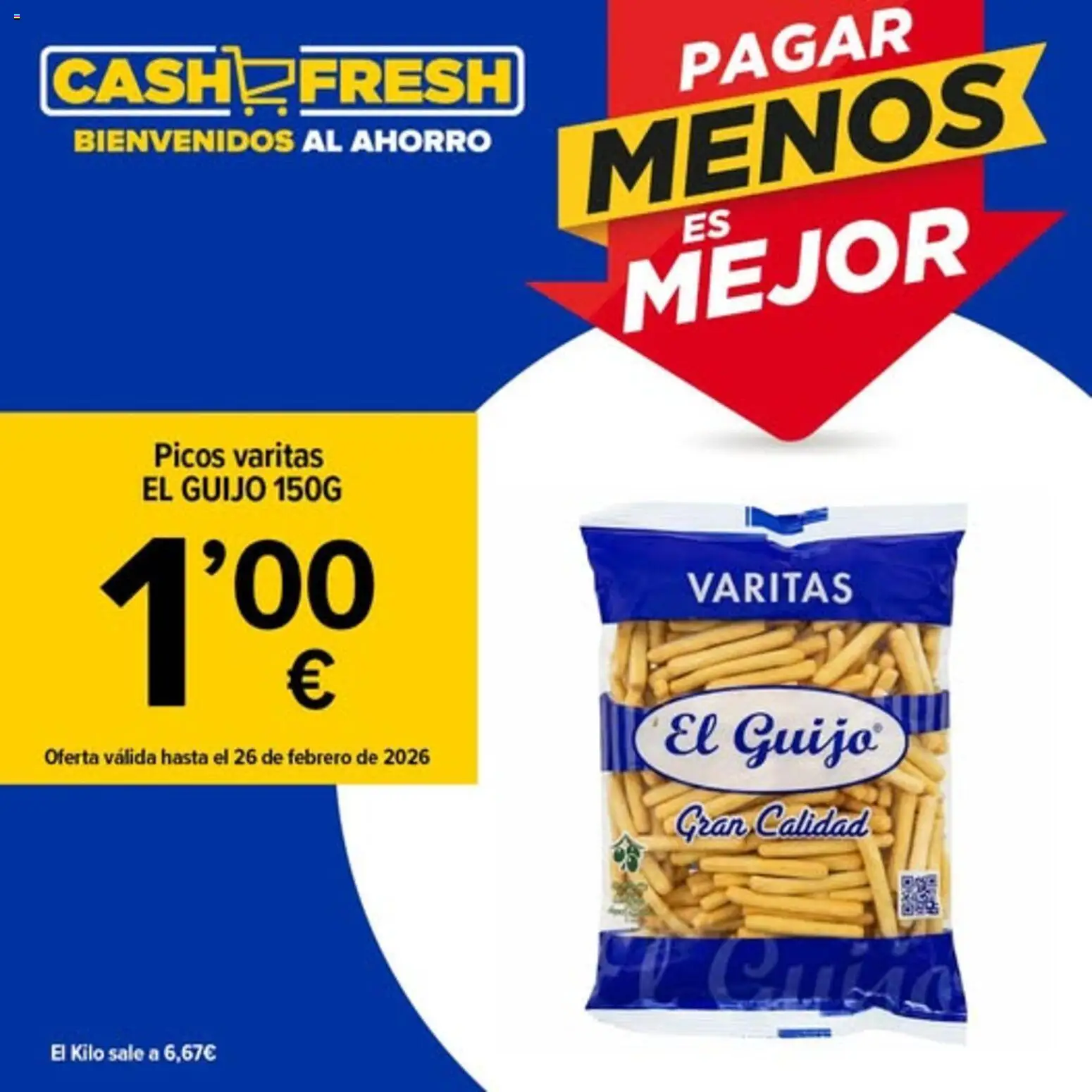 Vista previa del folleto de la tienda Cash Fresh válido desde el 12/02/2026 