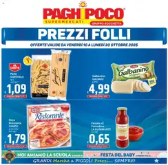 Anteprima dell'opuscolo Attuale volantino dal negozio Paghi Poco valido da 10/10/2025