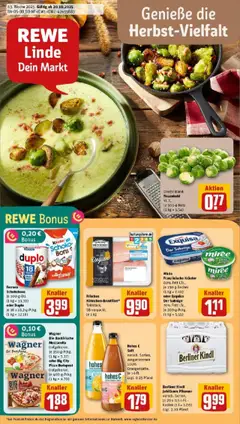 Vorschau von dem Prospekt des Geschäftes Rewe, gültig ab dem 19.10.2025