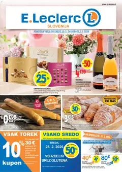 Predogled kataloga iz trgovine E.leclerc veljaven od 25.02.2026
