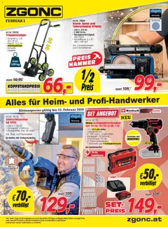 Vorschau der Angebote: Zgonc Flugblatt Februar I 2026 gültig ab 01.02.2026