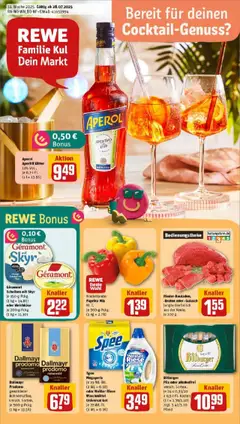 Vorschau von dem Prospekt des Geschäftes Rewe, gültig ab dem 28.07.2025