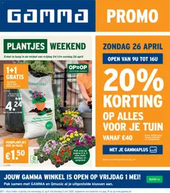 Voorbeeld van GAMMA Folder van winkel GAMMA geldig vanaf 22/04/2026