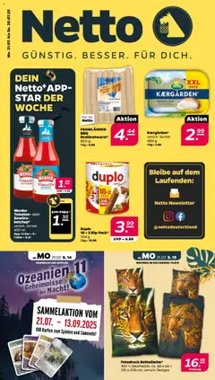 Vorschau von dem Prospekt des Geschäftes Netto, gültig ab dem 21.07.2025
