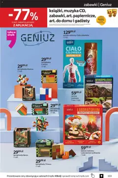Pogląd gazetki "Promocje" ze sklepu Empik ważnej od 15.10.2025 | Strona: 103