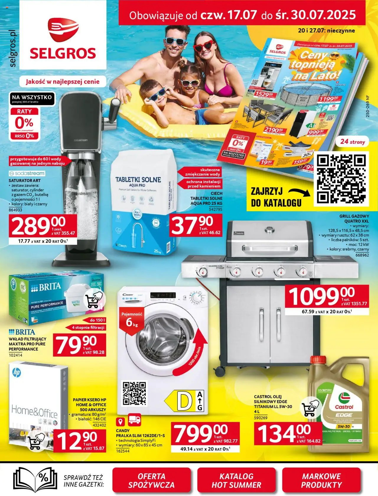 Selgros cash&carry Oferta przemysłowa od 17.07.2025 - Nowa Gazetka - Numer strony 1