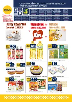 Pogląd gazetki "Gazetka" ze sklepu Sużyw ważnej od 02.02.2026