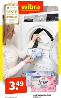 Voorbeeld van Folder van winkel Wibra geldig vanaf 08-09-2025
