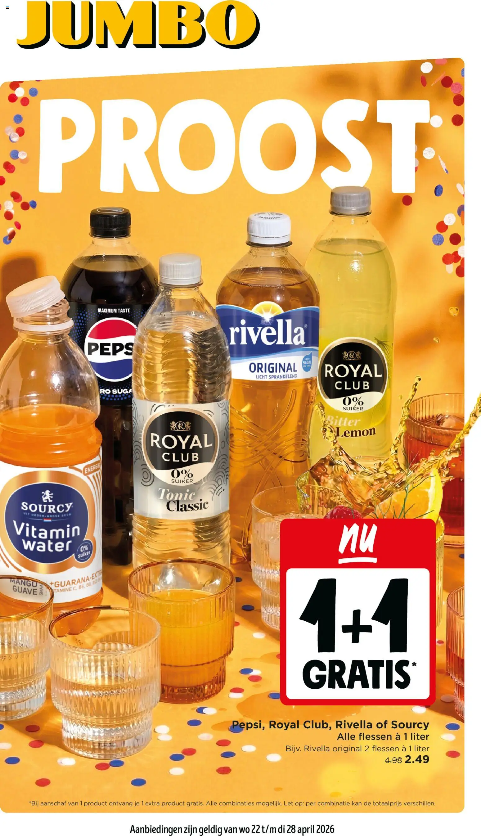 Voorbeeld van Jumbo folder week van winkel Jumbo geldig vanaf 22-04-2027