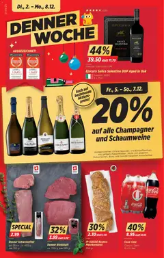 Vorschau des Merkblatts Aktionen vom Shop Denner gültig von 02.12.2025 bis 08.12.2025