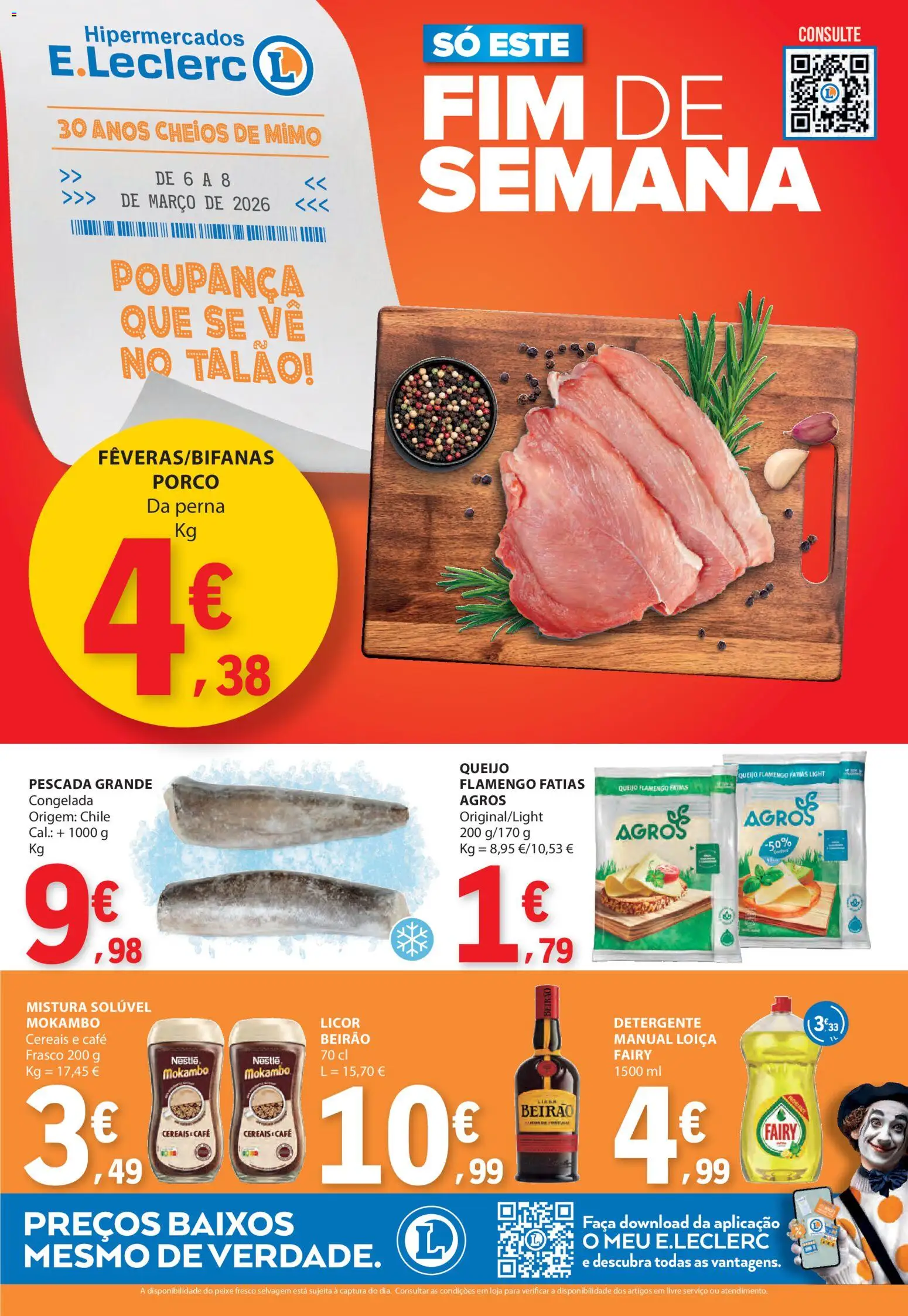 Pré-visualização do folheto da loja E.Leclerc válida a partir de 06/03/2026