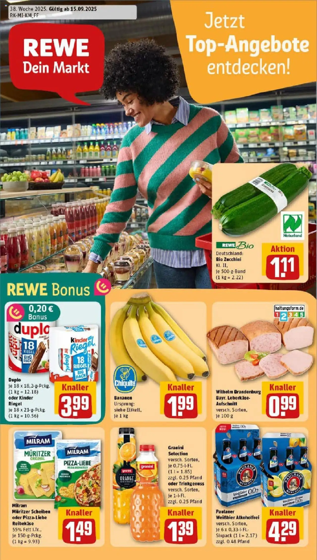 REWE Prospekt ab 14.09.2025 nächste Woche - Prospekt Marburg	