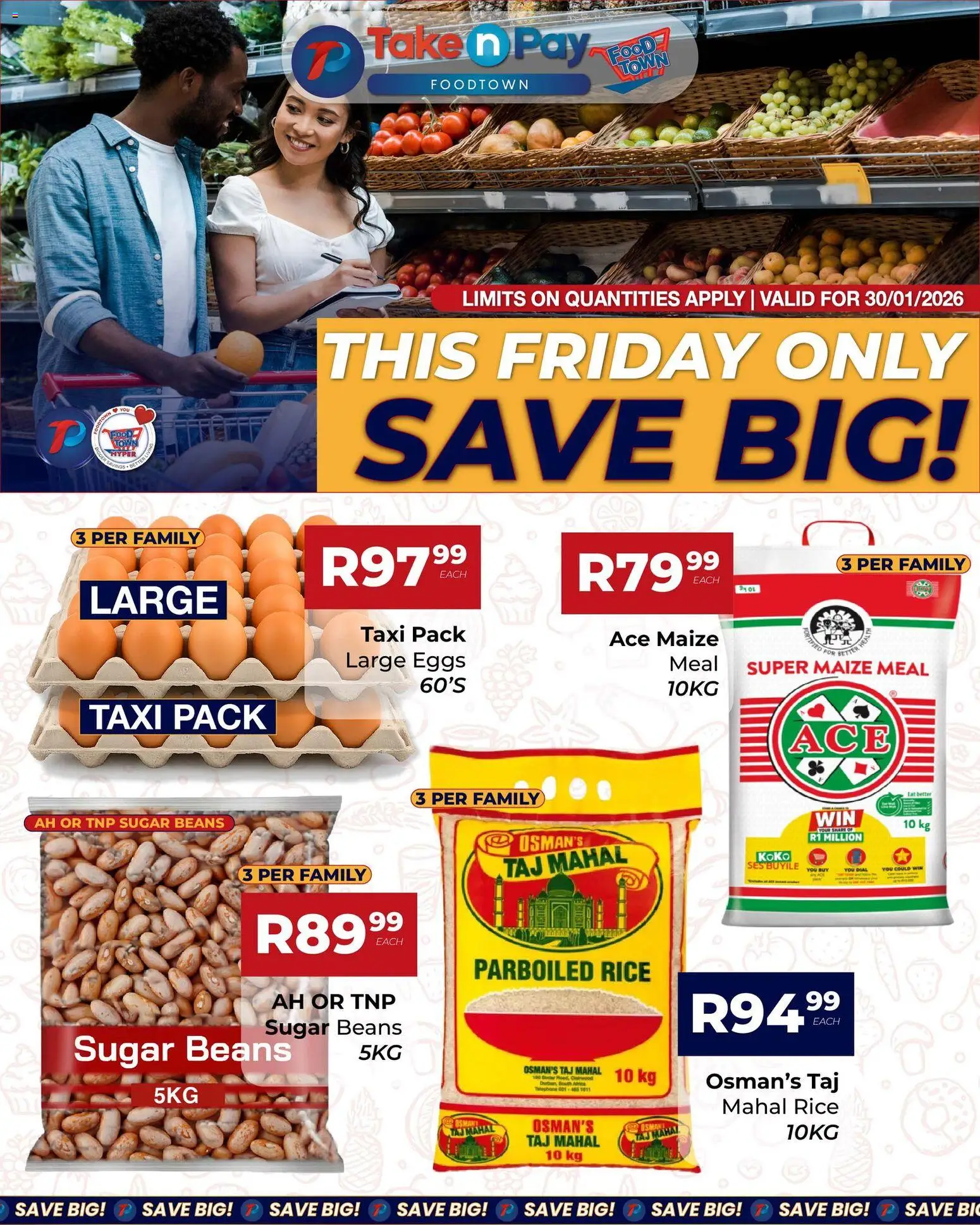 Preview of Take n Pay flyer valid from 30/01/2026
