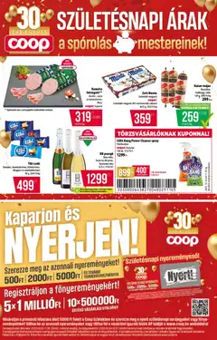 COOP - Akciós újság COOP megtekintése, amely érvényes 2025.10.30.-től | Oldal: 4