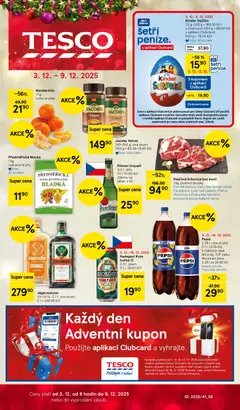Náhled nabídky: Tesco Hypermarket platný od 03.12.2025