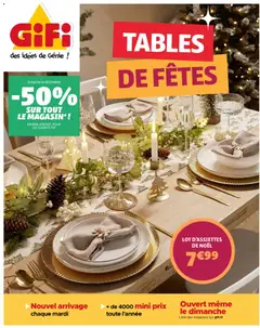 Prévisualisation de Catalogue du magasin GiFi formulaire valide 25/11/2025