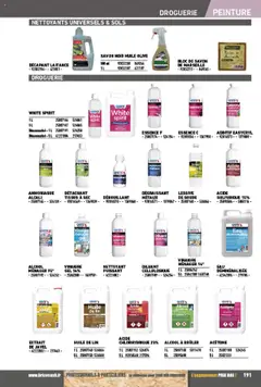 Prévisualisation de Catalogue du magasin Brico Cash formulaire valide 04/04/2025 | Page: 191